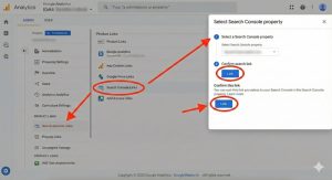 Integración de Google Search Console-GA4